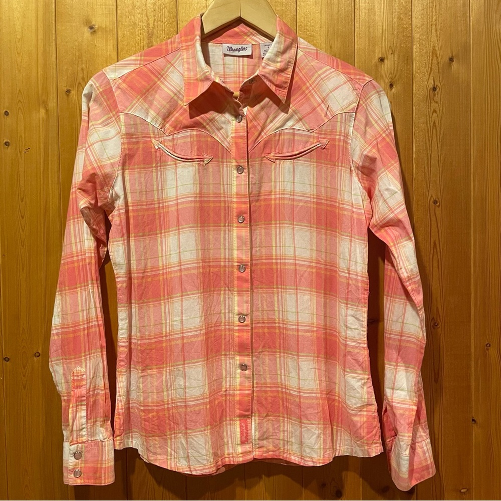 Wrangler Plaid Button Shirt